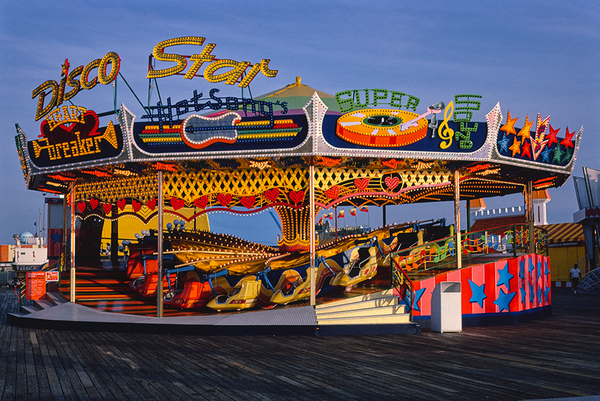 Boardwalk Glory: Vintage Ride + Old School Arcade c/o John Margolies