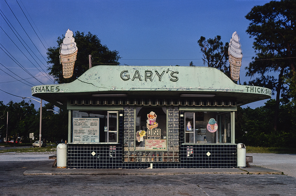 A 1970s ice cream dream, frozen in time by famed photog John Margolies.