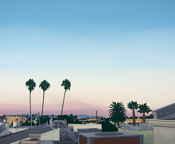 New! Painter Lindsey Warren’s warm LA “Welcome”.