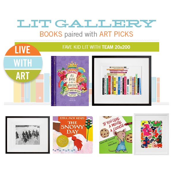 Reading rainbow! Kid’s lit + colorful art to keep your crew content