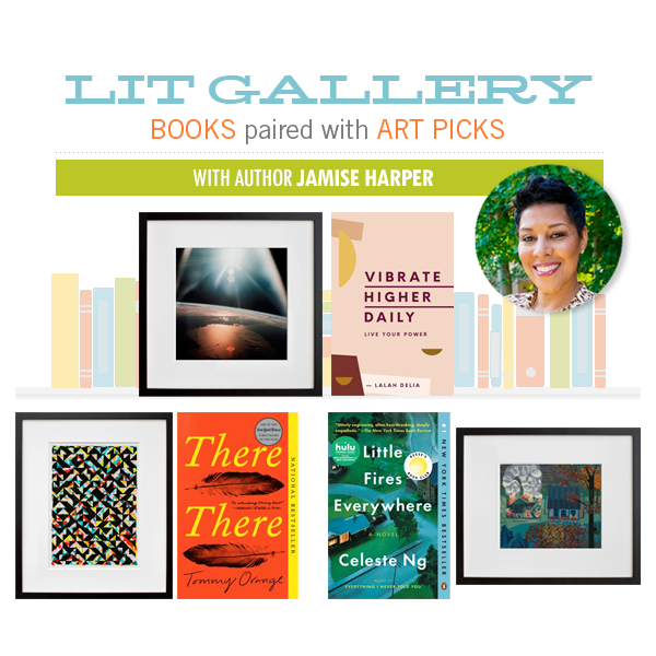 Diverse Spines author Jamise Harper pairs prints + lit