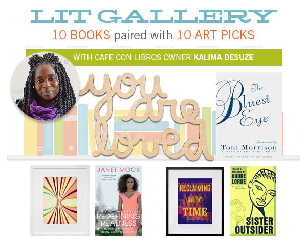 Blend art + lit with Brooklyn feminist bookstore owner Kalima DeSuze