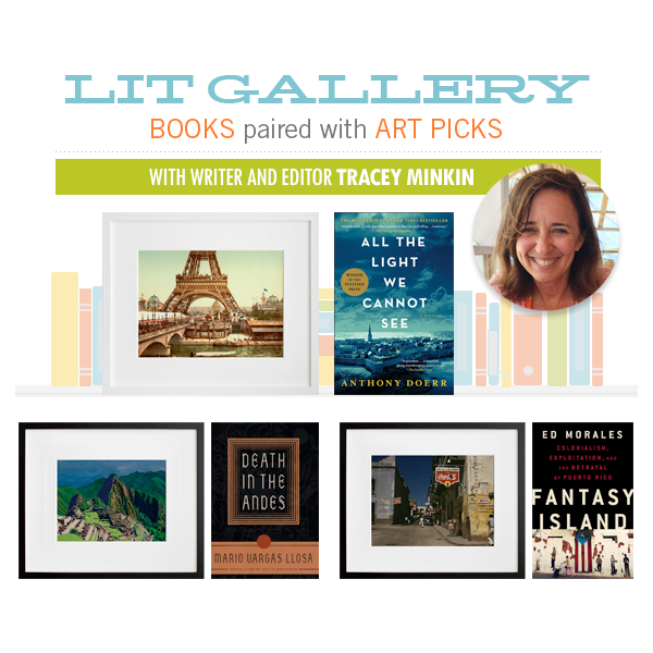 Travel editor Tracey Minkin takes us on a lit + art adventure.