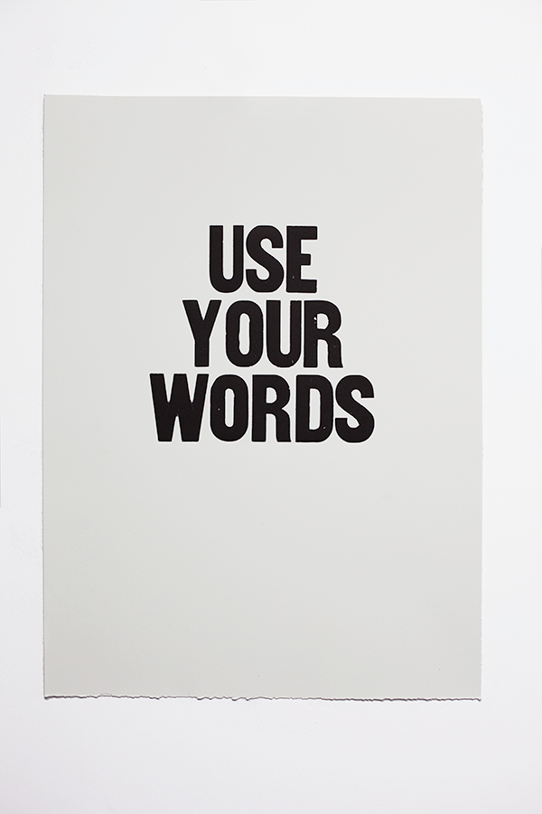 Use Your Words: Paper Jam Press Lays on the Letterpress Prowess