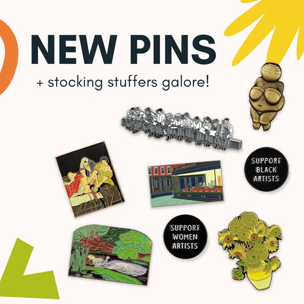 New pins! Stuff those stockings with stickables