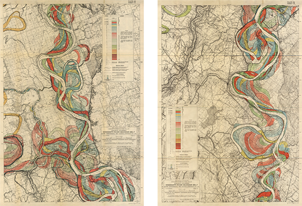 Mapping the Mississippi River: two new Ancient Courses prints!