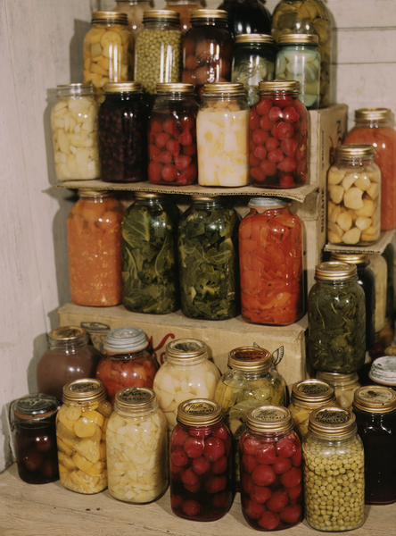 "Put Up" This Vintage Preserves Print