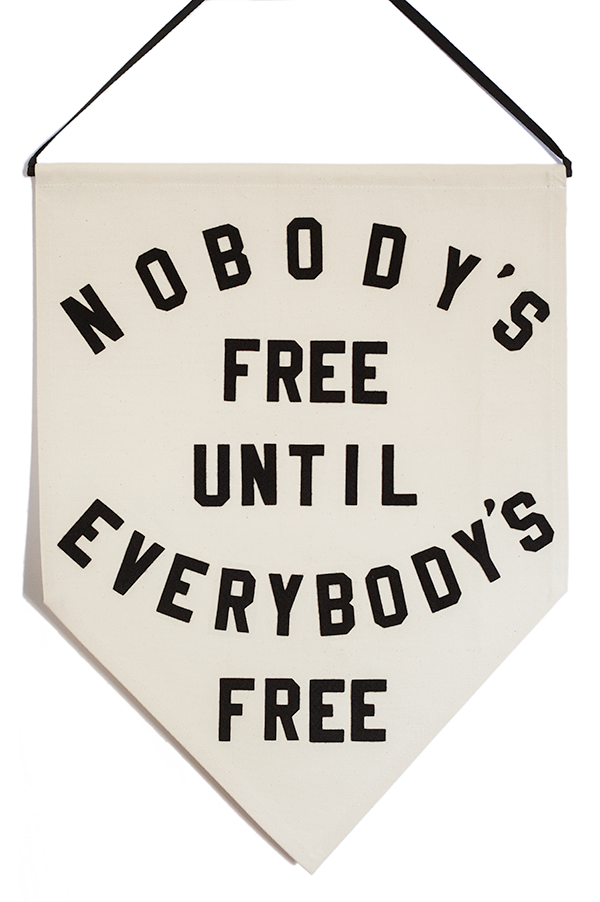 New! A Powerful Pennant from rayo & honey