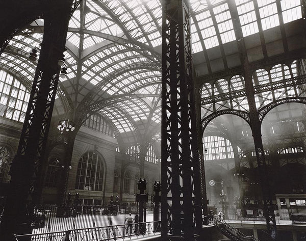 Penn Station, Interior, Manhattan by Berenice Abbott