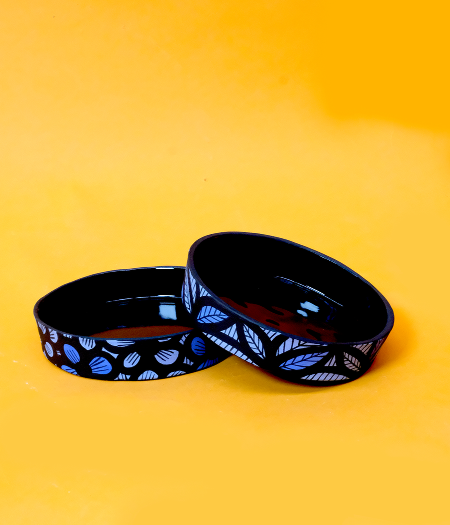 Ceramic Glossy Catchall (blue)