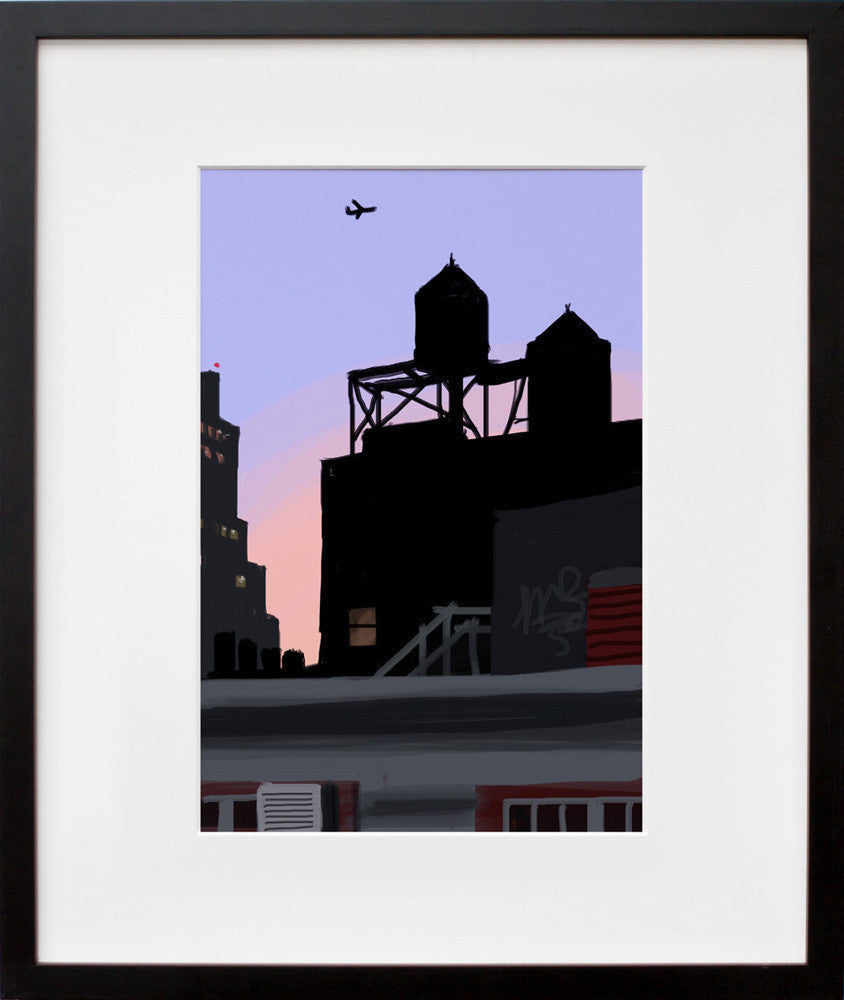 Greene and Spring in a black frame