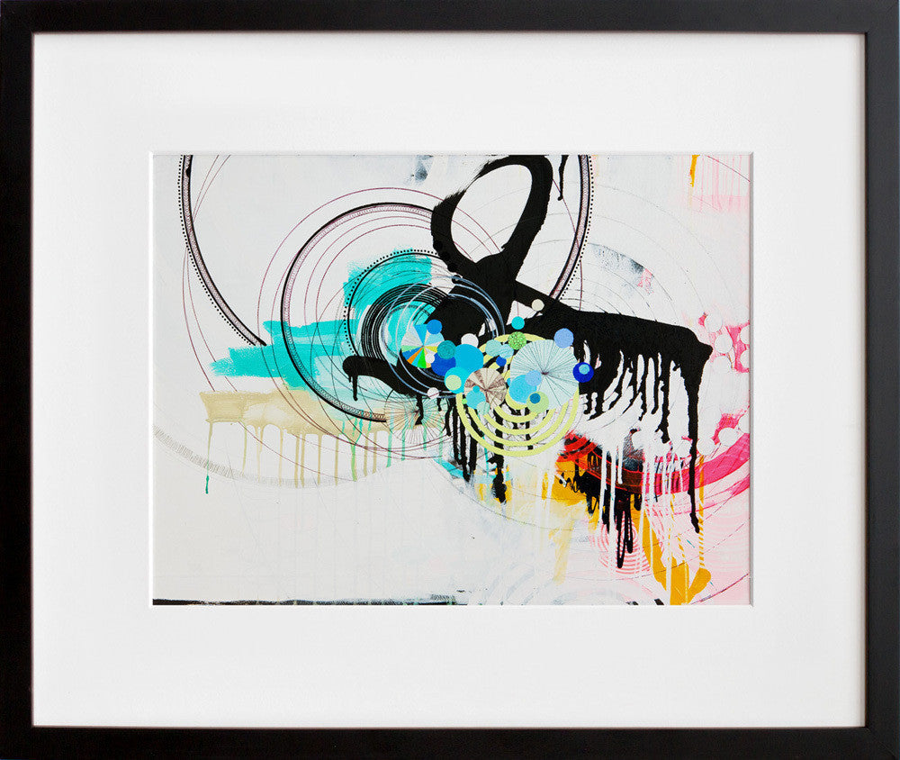 ny.10.#01 in a black frame