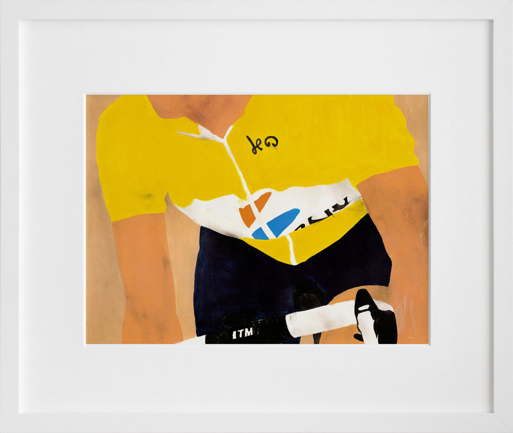 Le Tour in a white frame