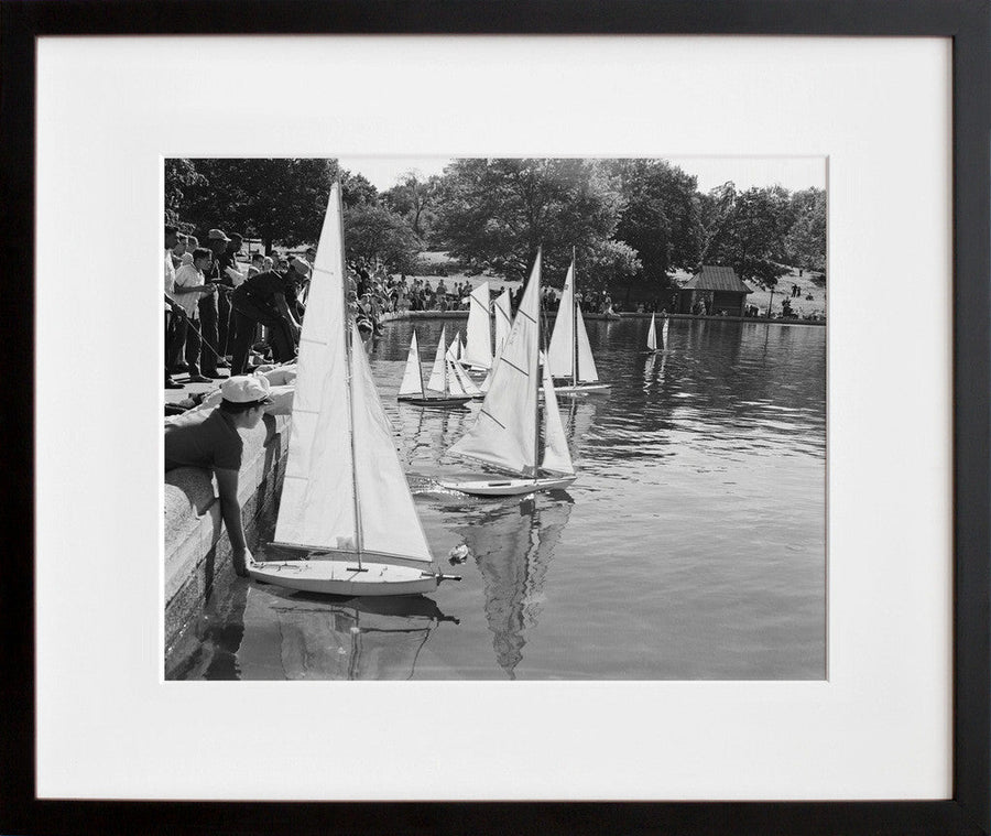 Central Park, Model Boat Regatta, 1962