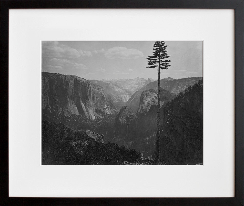 Yosemite Valley in a black frame