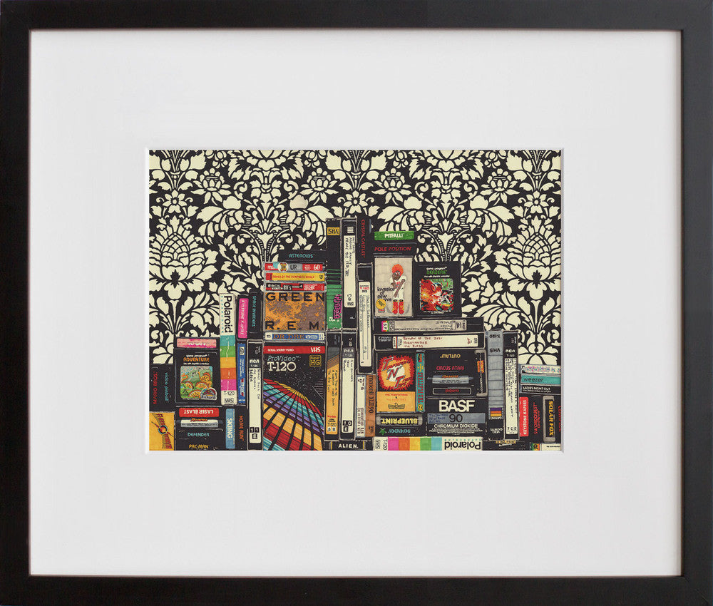 Osiris Mountain in a black frame