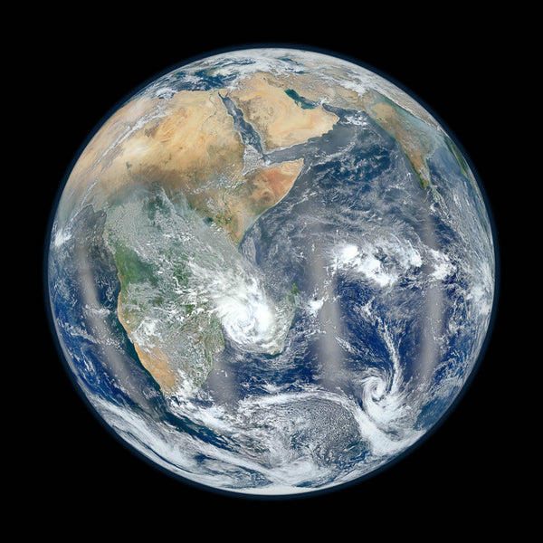 Load image into Gallery viewer, Blue Marble (Eastern Hemisphere)
