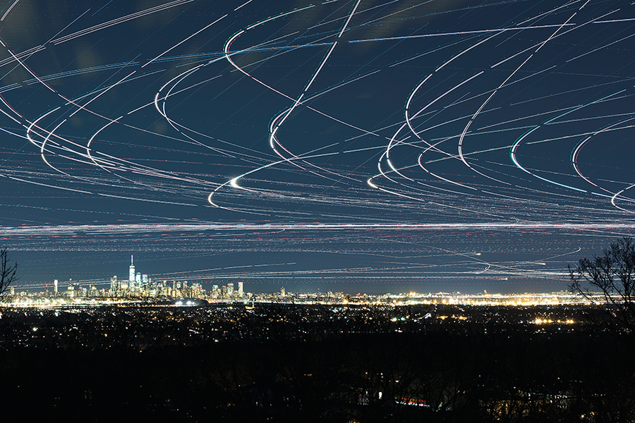 NYC Metro Air Traffic 3/18/18