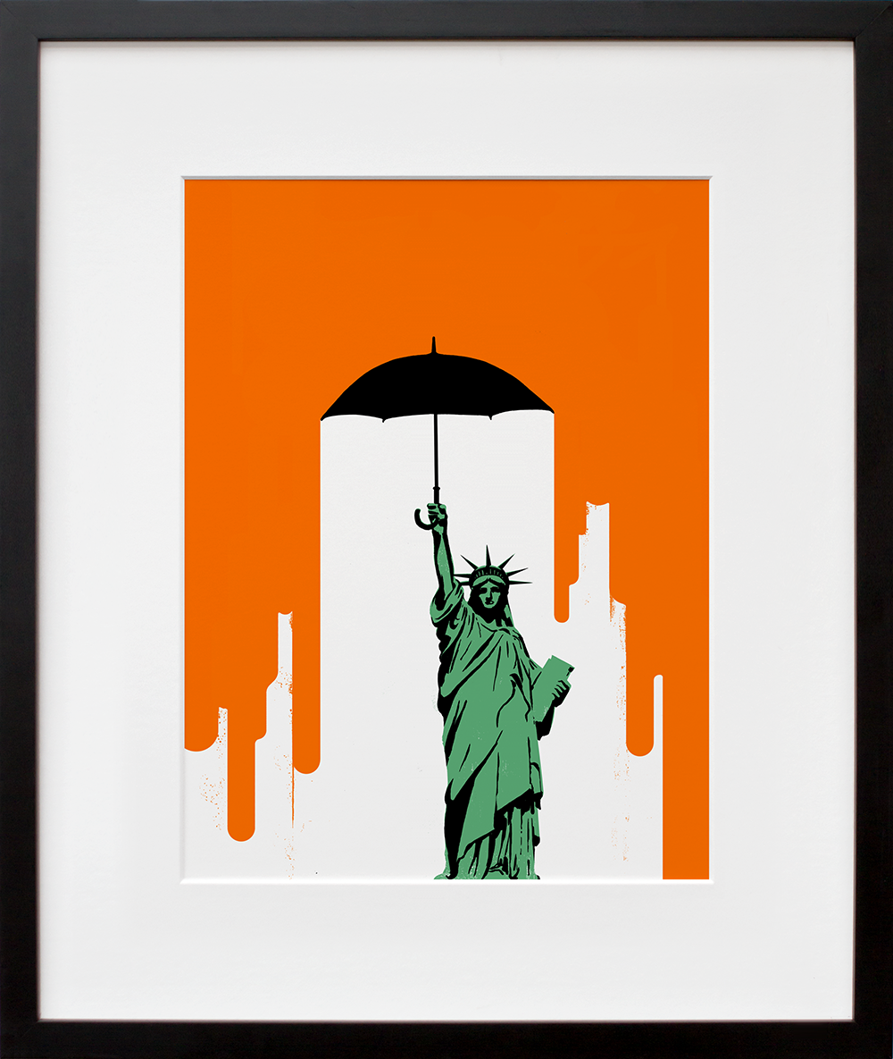 Resist. in a black frame