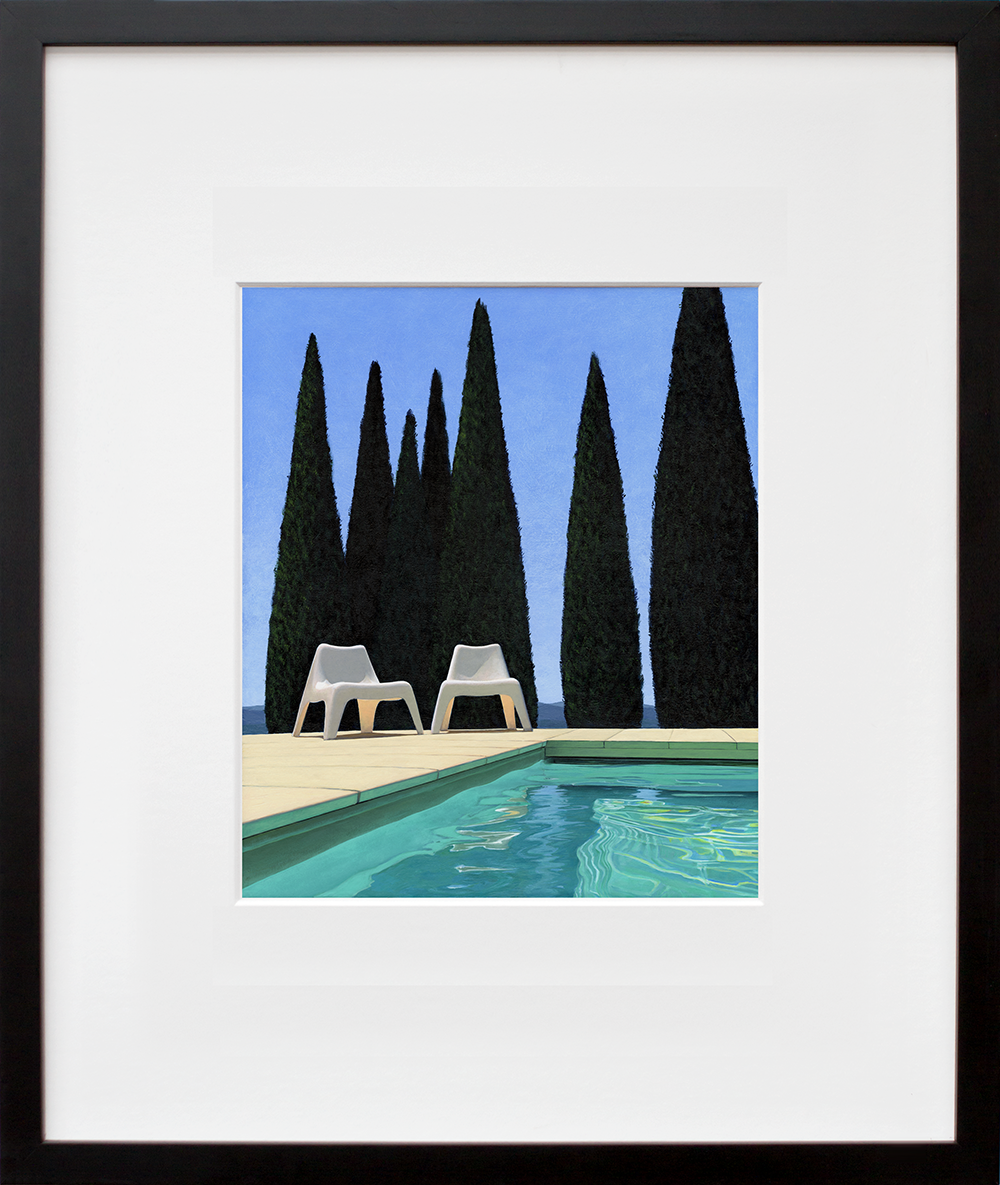 French Dip in a black frame