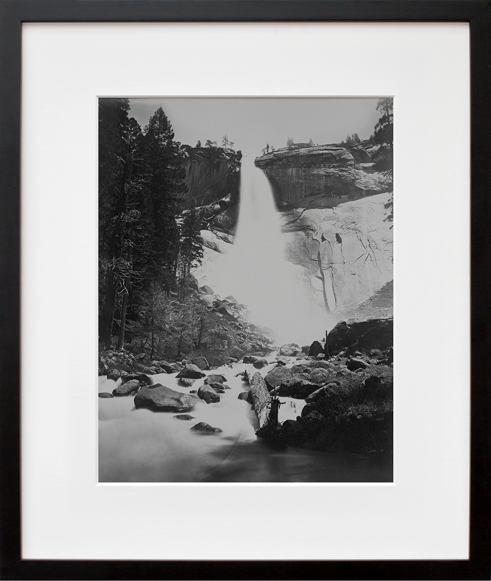 Nevada Fall, Yosemite Valley in a black frame