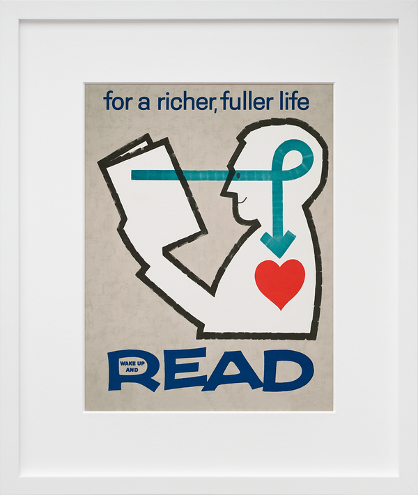 For a richer, fuller life wake up and read