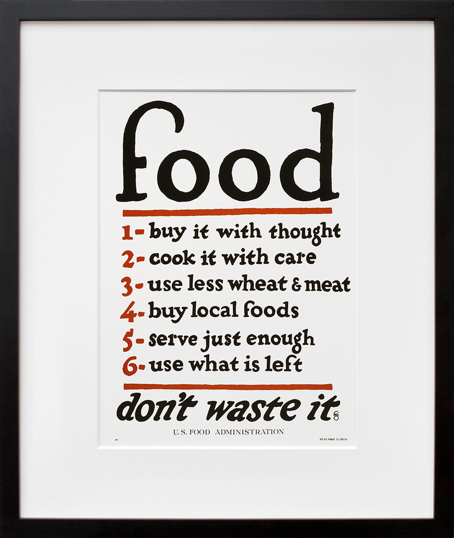 Food–don't waste it