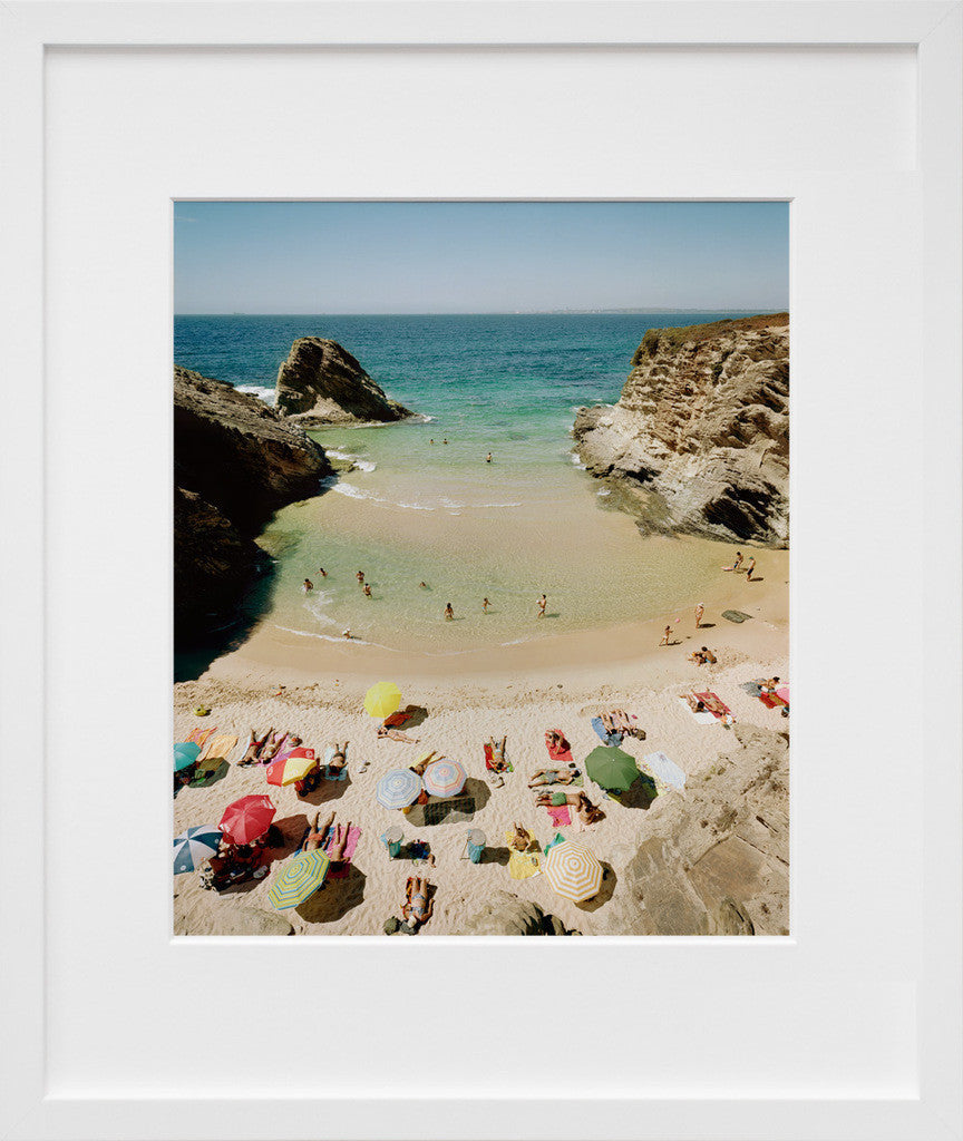 Praia Piquinia 28/08/11 15h24 in a white frame