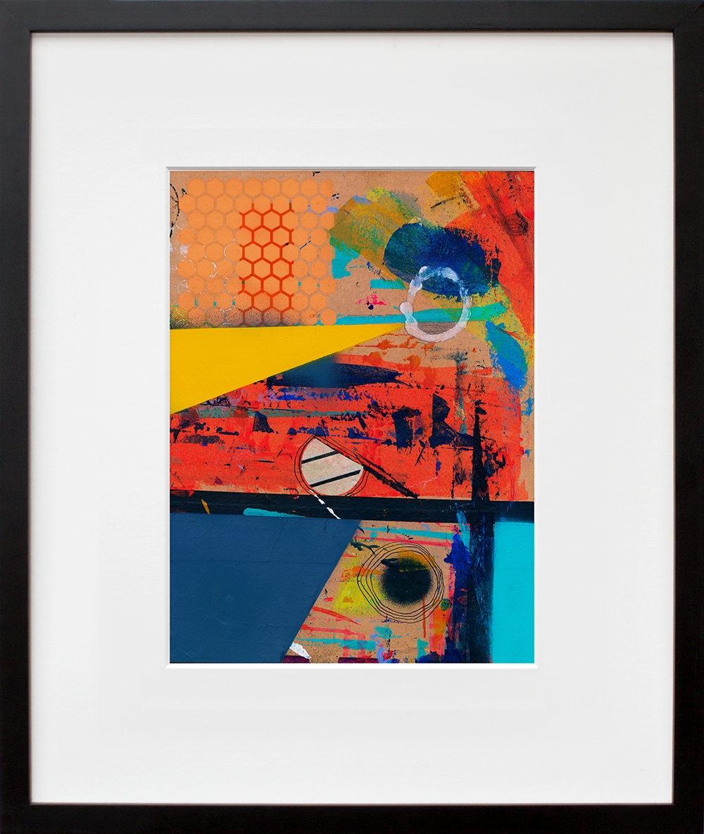 remainder in a black frame