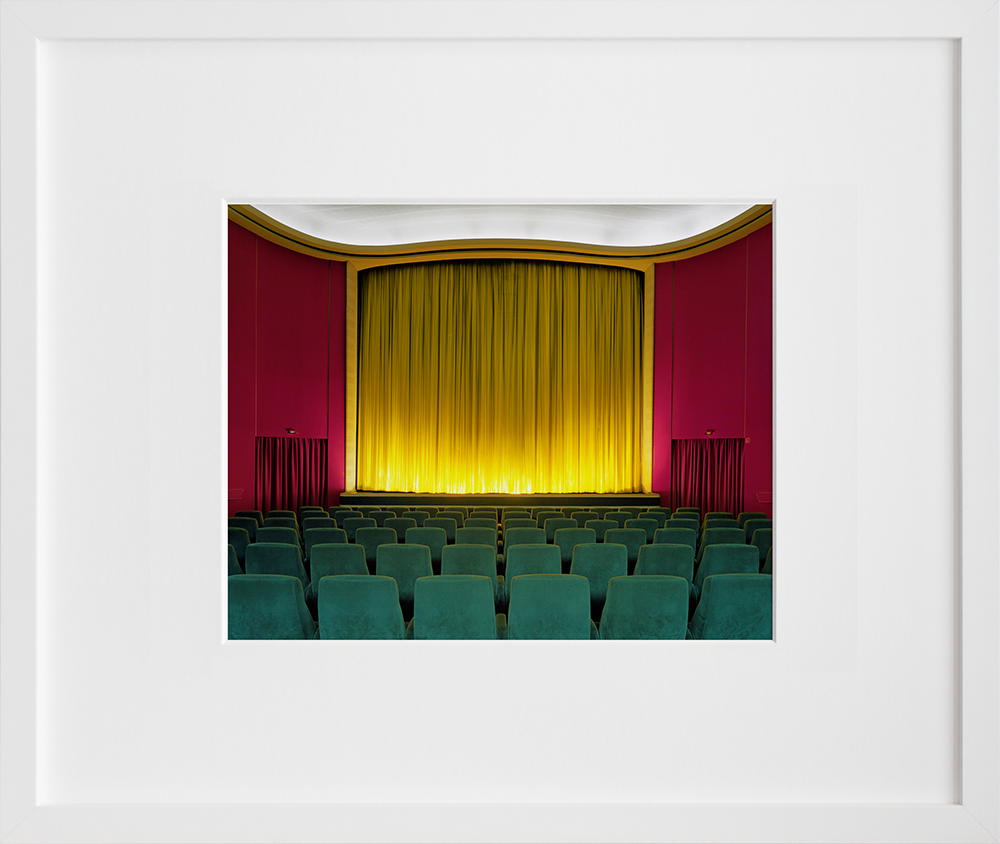 Cinema Paris in a white frame