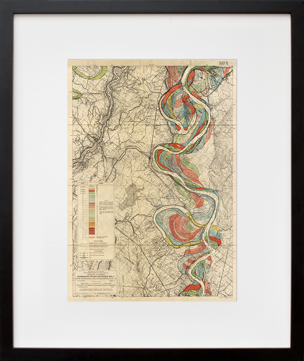 Plate 22, Sheet 14, Ancient Courses Mississippi River Meander Belt