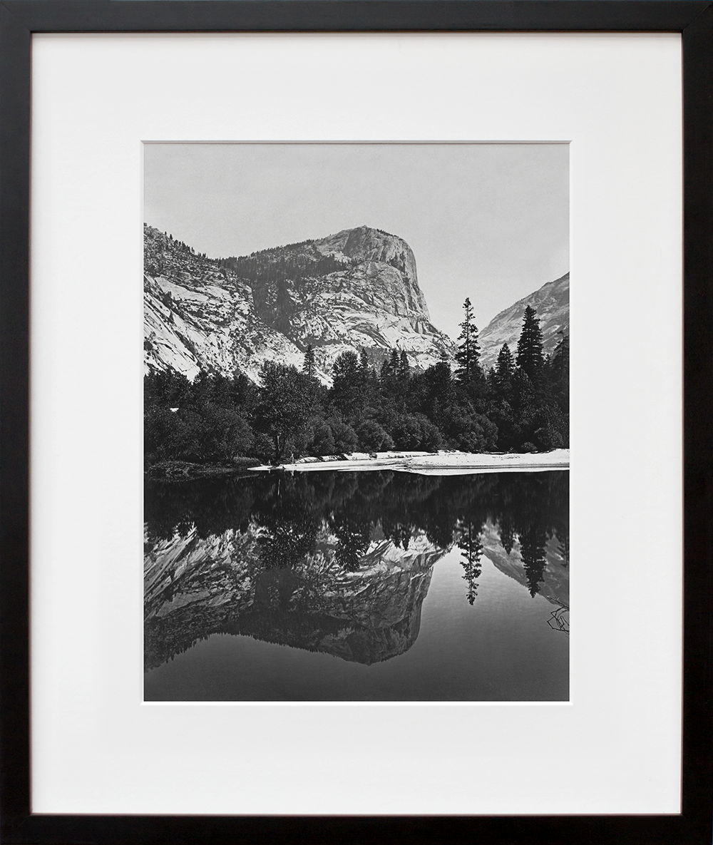 Mirror Lake in a black frame