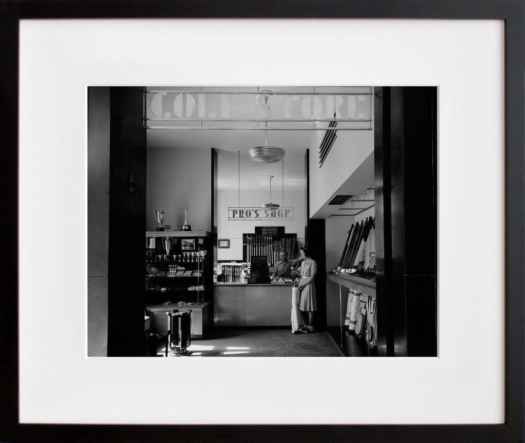 Split Rock Golf Pro Shop, 1940 in a black frame