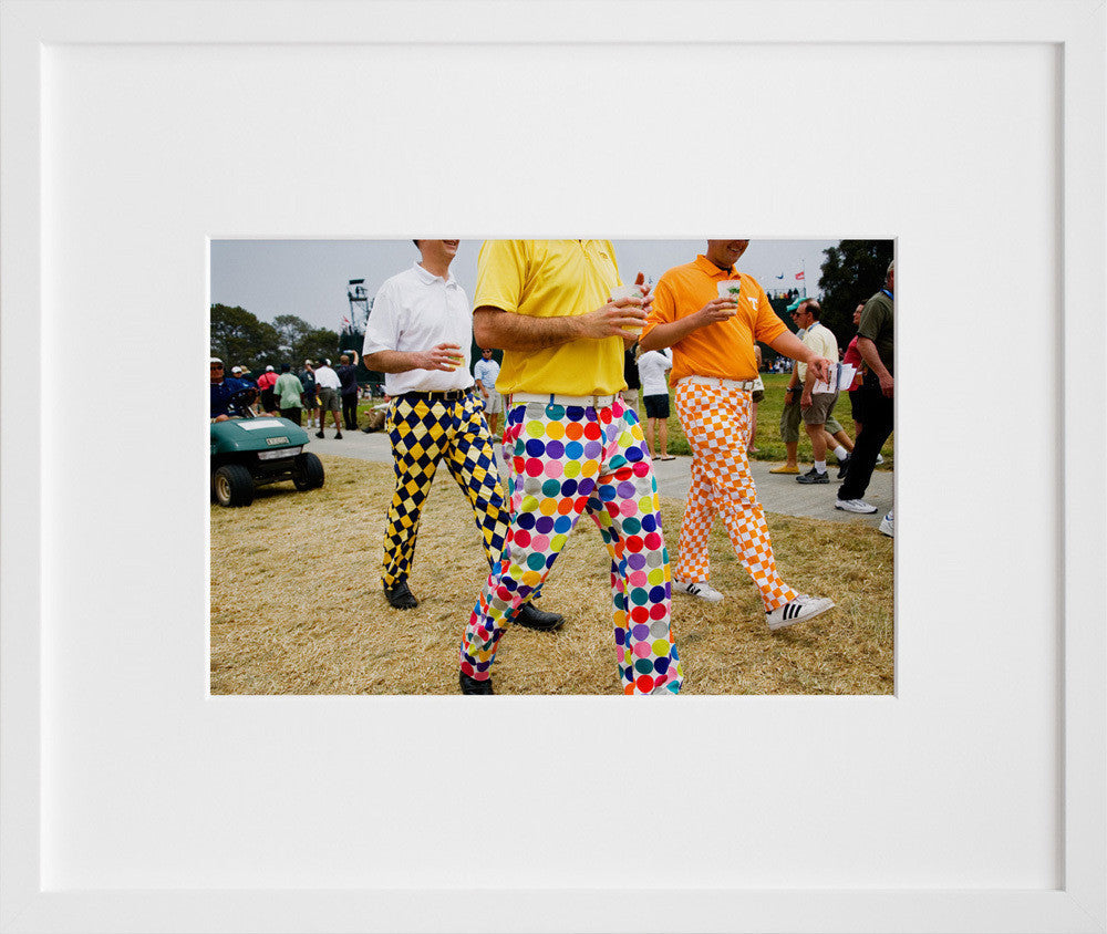 Nice Pants in a white frame