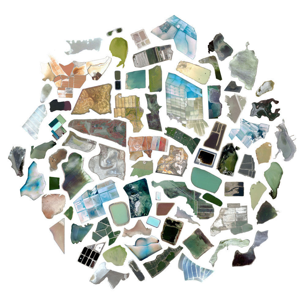 Satellite Collections, Google Maps Collage Art by Jenny Odell