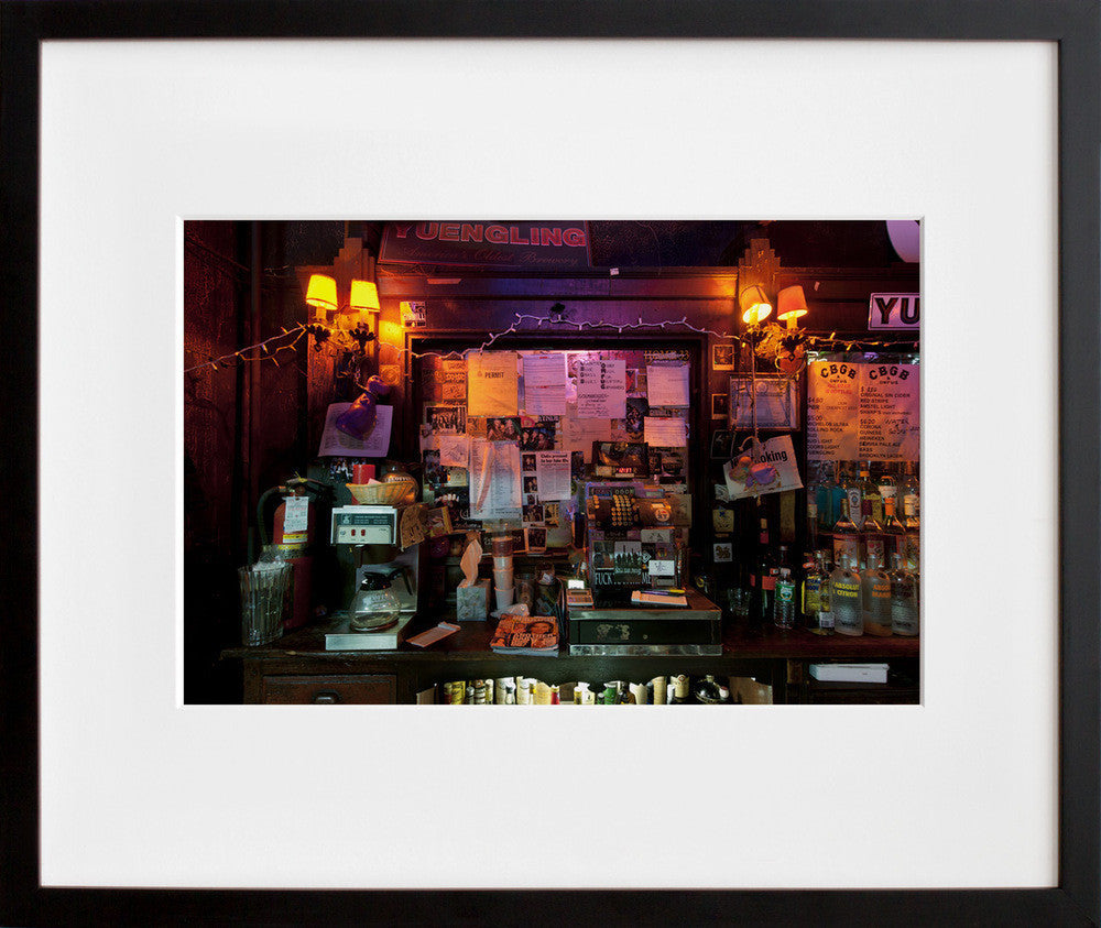CBGB (Register) in a black frame