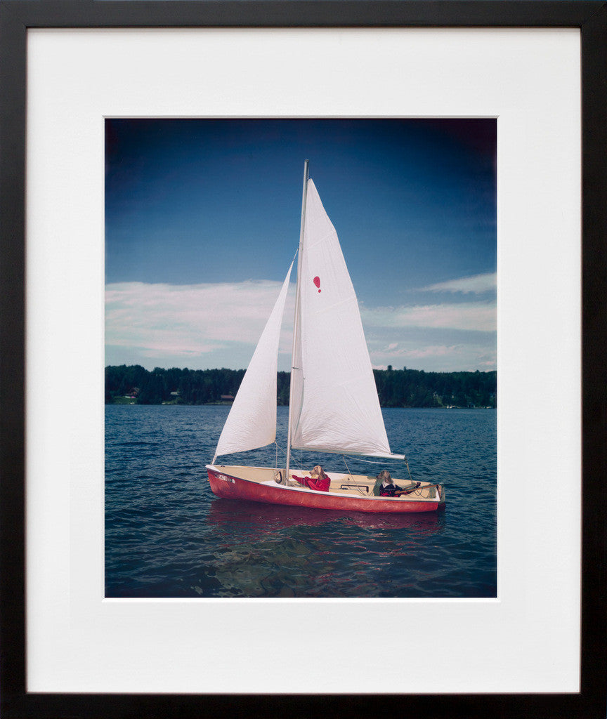 Vacationland in a black frame