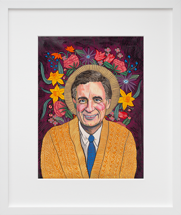 Load image into Gallery viewer, Mister Rogers Portrait II
