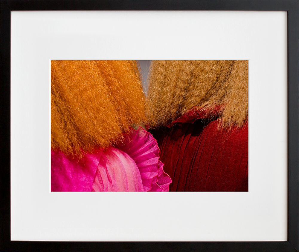 Untitled, Haute Couture (from the Out of Fashion series) in a black frame