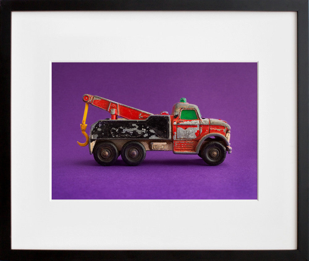Ford Heavy Wreck in a black frame