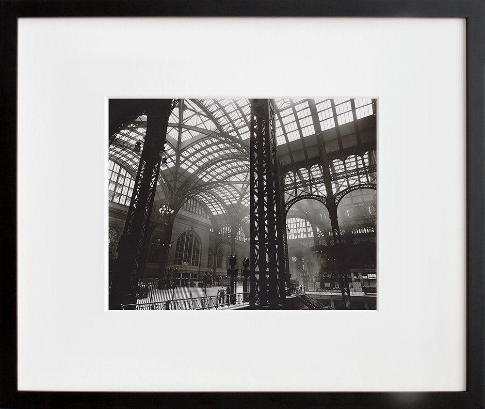 Penn Station, Interior, Manhattan in a black frame