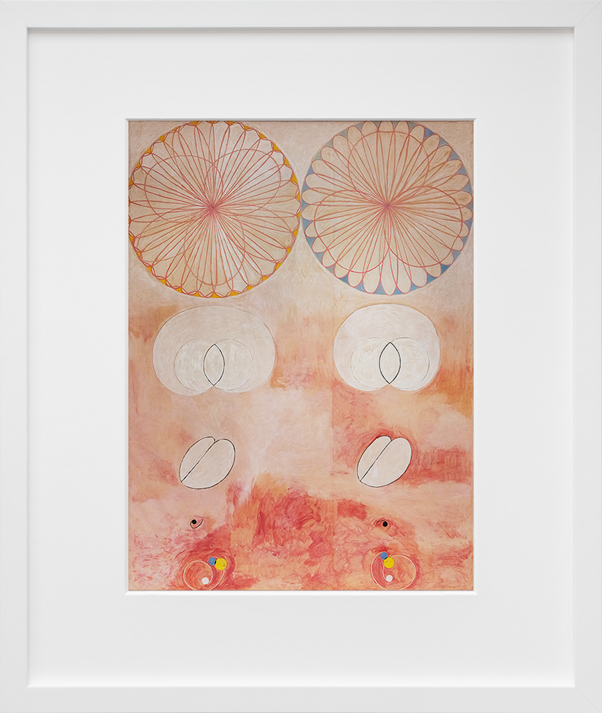 The Ten Largest, No. IX, Old Age in a white frame