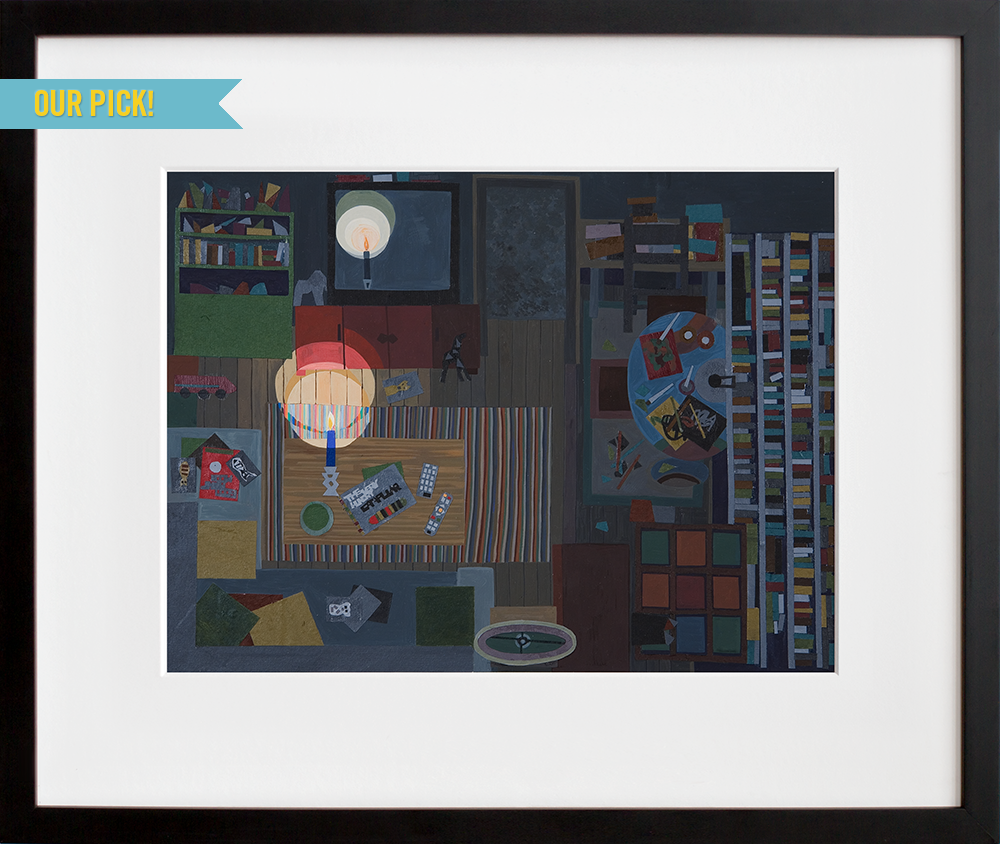 Power Outage in a black frame