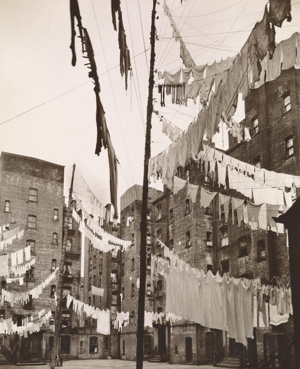 Court of First Model Tenement House in New York, 1936