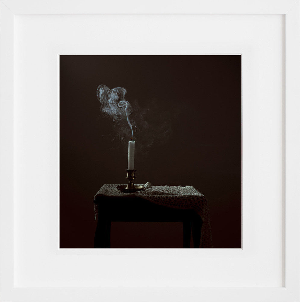 Gust of Wind in a white frame