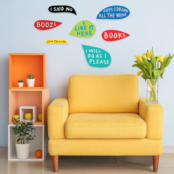 Load image into Gallery viewer, Word Bubble Wall Panels by Martha Rich
