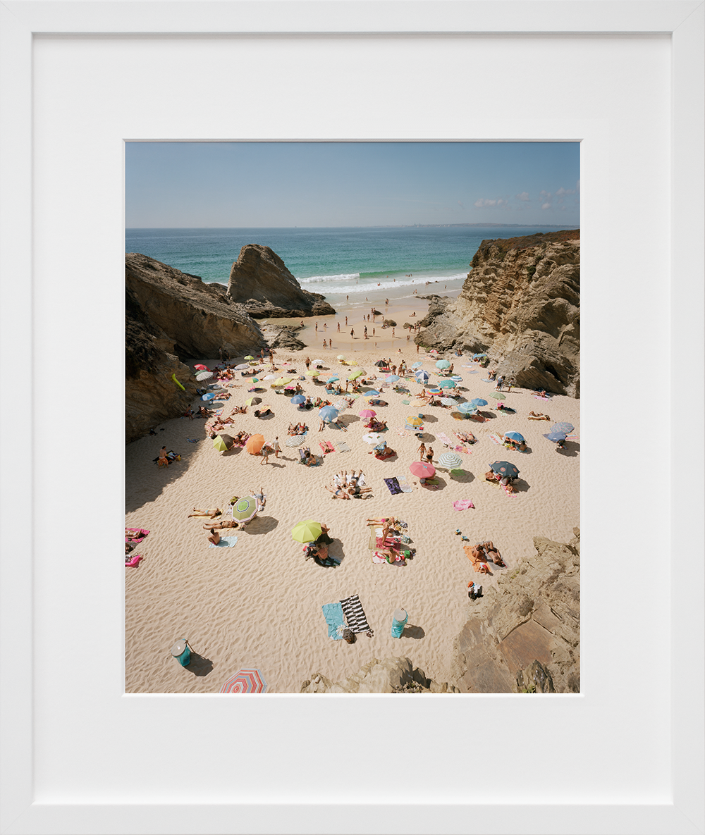 Praia Piquinia 13/08/12 16h21 in a white frame
