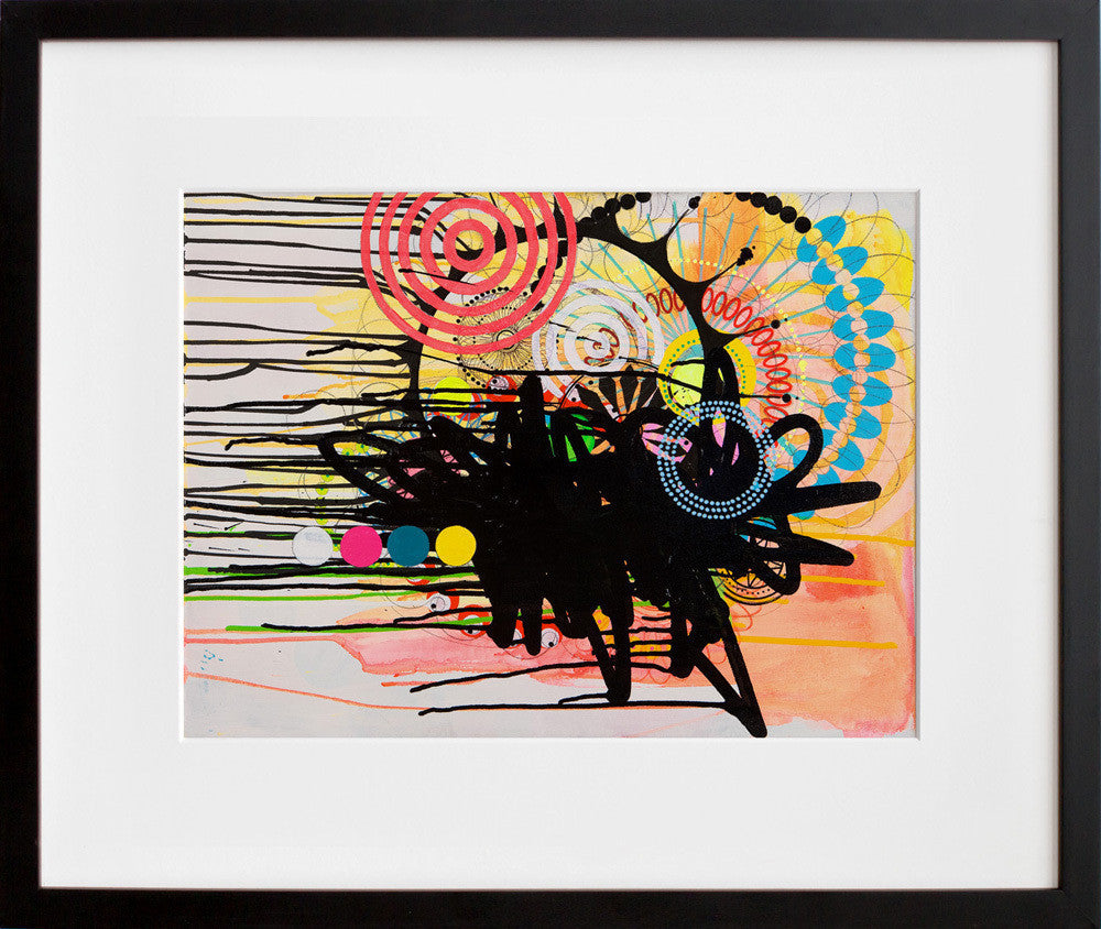 ny.09#20 in a black frame