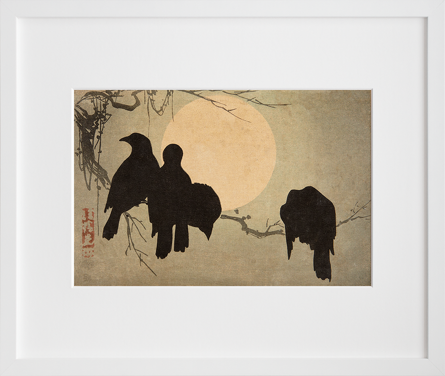 Crows in the Moonlight