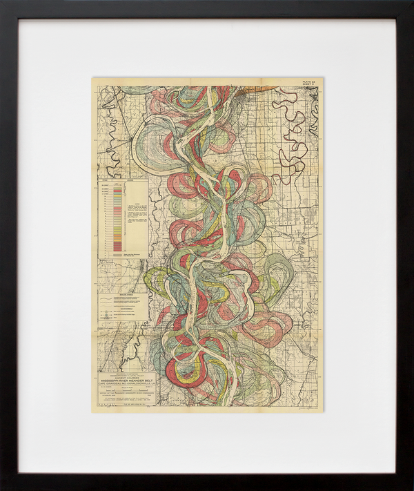 Plate 22, Sheet 9, Ancient Courses Mississippi River Meander Belt